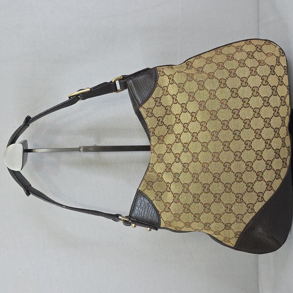 Gucci Beige and Brown Hobo Bag - Picture 5 of 16
